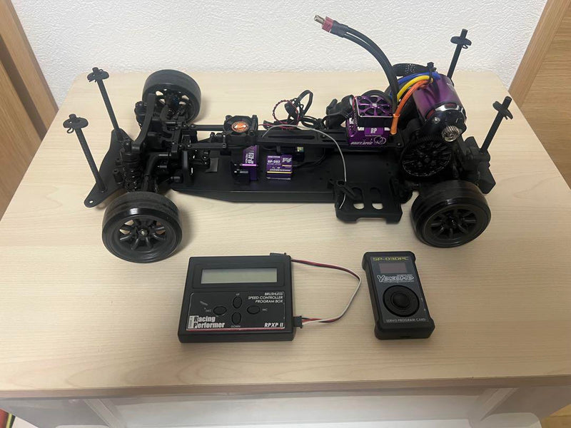 Chargez l'image dans la visionneuse de la galerie, Used Yokomo RD2.0 Drift RC Set with Motor Servo ESC Kenmeri Body