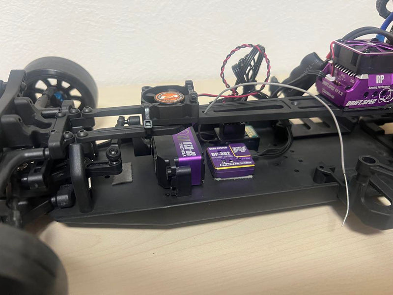 Chargez l'image dans la visionneuse de la galerie, Used Yokomo RD2.0 Drift RC Set with Motor Servo ESC Kenmeri Body