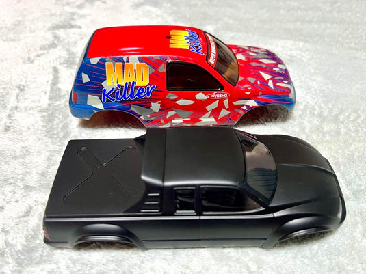Used Kyosho Mini-Z Monster Set with Mad Killer & Mad Force Bodies & KT18 Radio