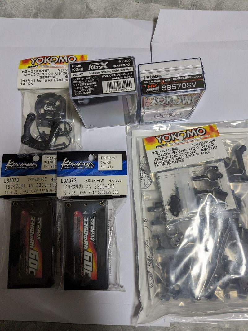 Chargez l'image dans la visionneuse de la galerie, Used Yokomo YD-2 EX Final Version with Multiple Option Parts Set Unopened