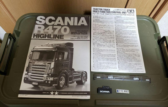 Used Tamiya 1/14 Scania R470 Highline Metallic Special Assembled Truck