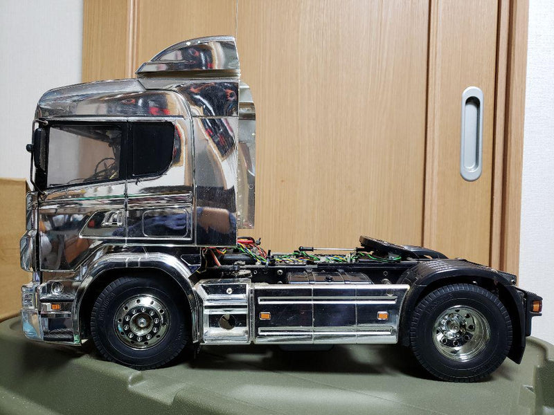Load image into Gallery viewer, Used Tamiya 1/14 Scania R470 Highline Metallic Special Assembled Truck
