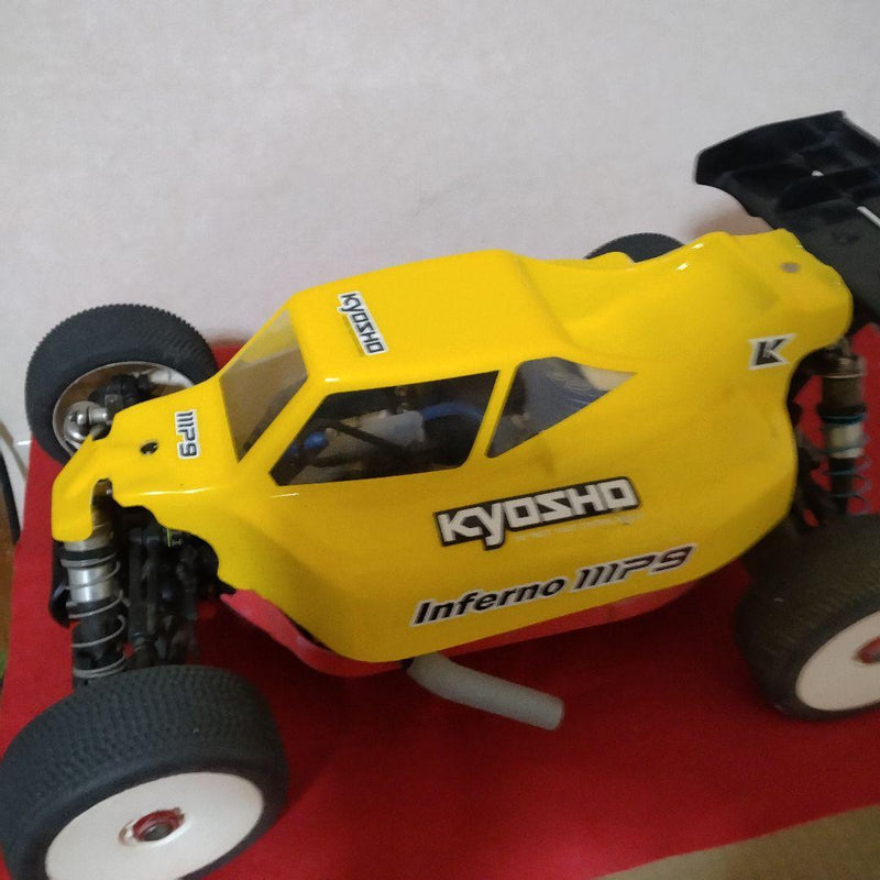 Laden Sie das Bild in Galerie -Viewer, Kyosho Inferno MP9 TKI4 10th Anniversary Assembled with Engine & Servos Used - Used