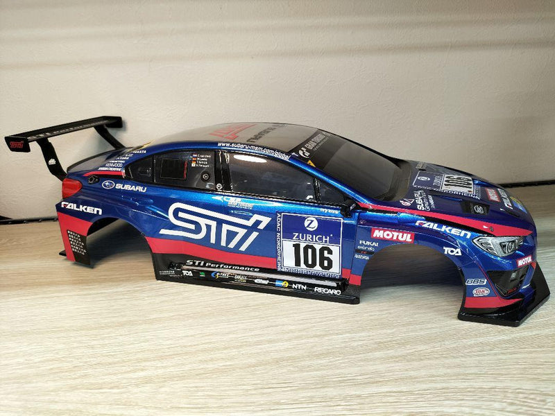 Load image into Gallery viewer, Used Tamiya 1/10 XB Subaru WRX STI NBR Challenge TT-02 Assembled Used