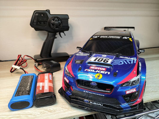 Used Tamiya 1/10 XB Subaru WRX STI NBR Challenge TT-02 Assembled Used