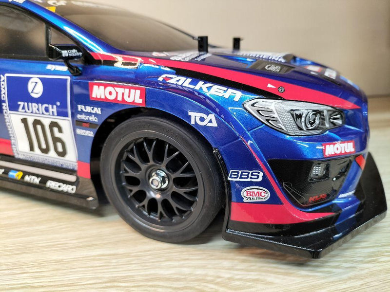 Load image into Gallery viewer, Used Tamiya 1/10 XB Subaru WRX STI NBR Challenge TT-02 Assembled Used
