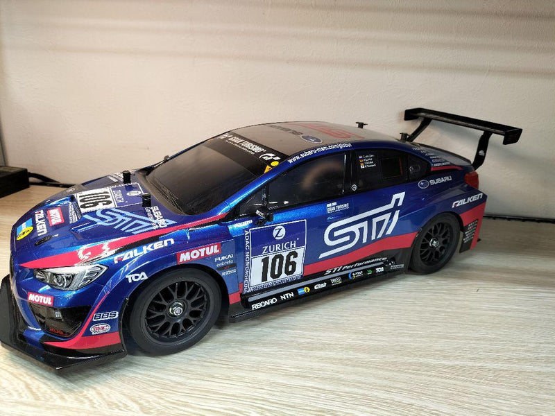 Load image into Gallery viewer, Used Tamiya 1/10 XB Subaru WRX STI NBR Challenge TT-02 Assembled Used