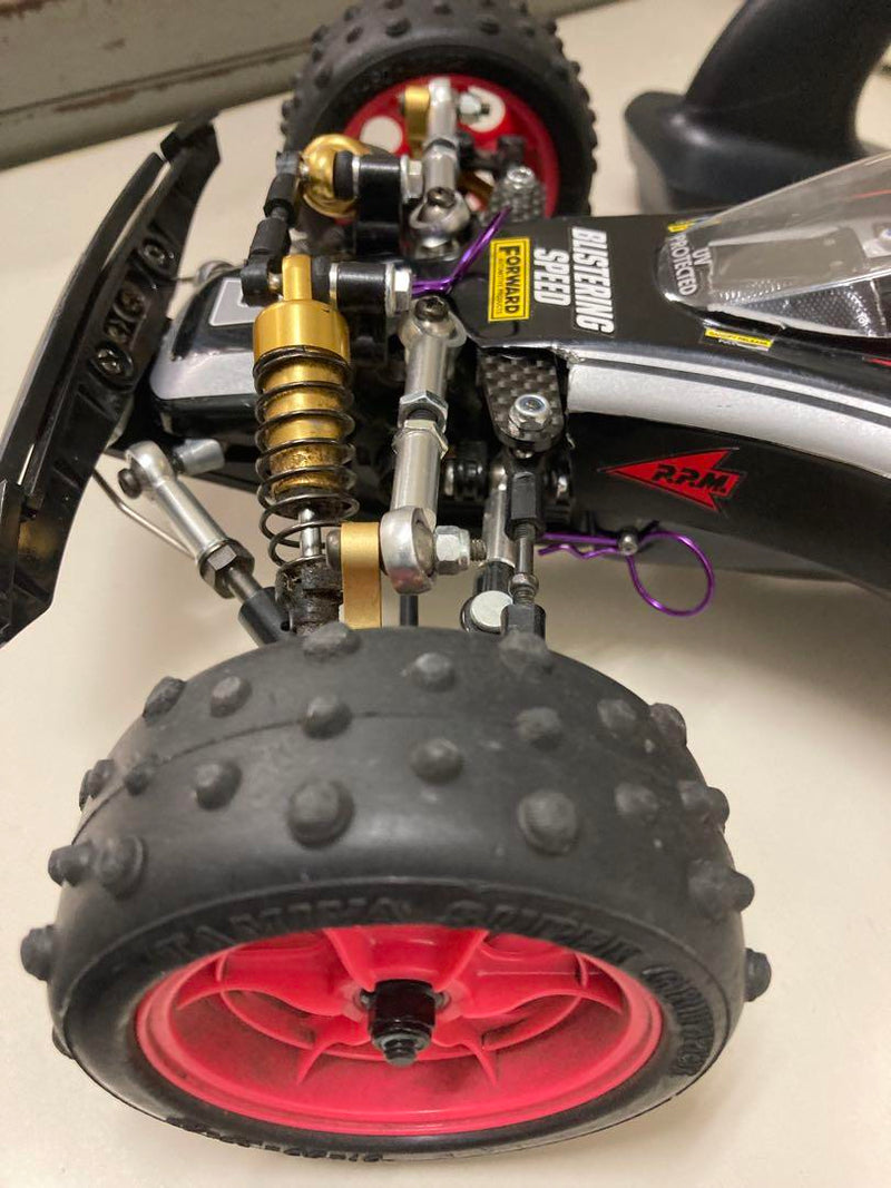 Load image into Gallery viewer, Used Tamiya 1/10 Avante 2011 Black Special Full Set RC Car Battery Required