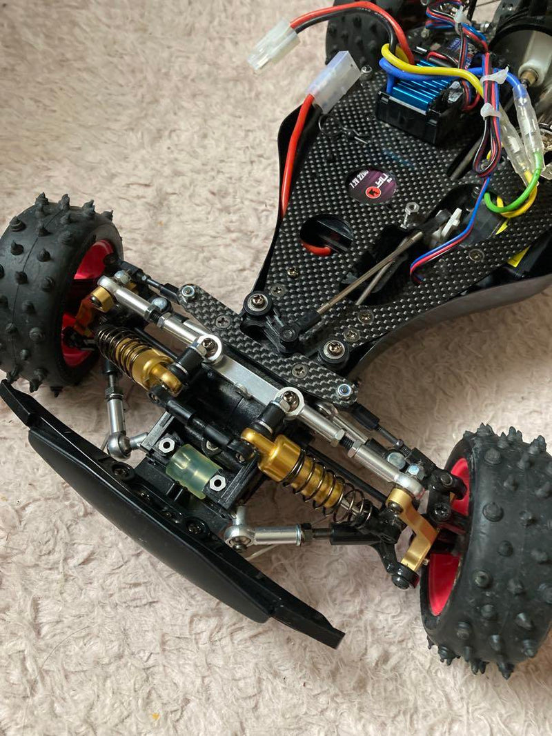 Load image into Gallery viewer, Used Tamiya 1/10 Avante 2011 Black Special Full Set RC Car Battery Required