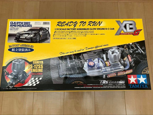 Used Tamiya 1/10 XBG CLK-DTM 2002 AMG Mercedes Assembled Engine RC Car
