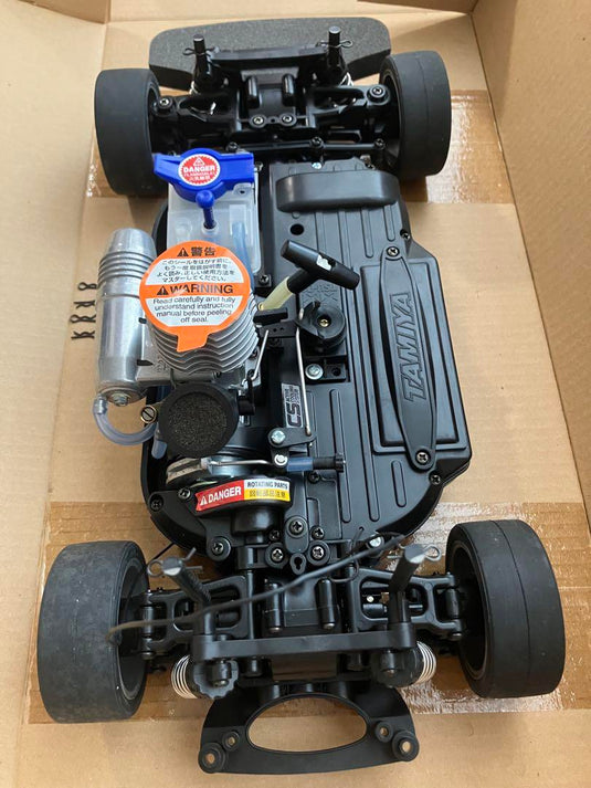 Used Tamiya 1/10 XBG CLK-DTM 2002 AMG Mercedes Assembled Engine RC Car