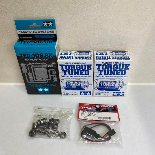 Used Tamiya 1/10 Agrios TXT-2 4x4 Monster Truck Kit Unopened with Bonus Motor