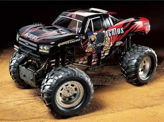Used Tamiya 1/10 Agrios TXT-2 4x4 Monster Truck Kit Unopened with Bonus Motor