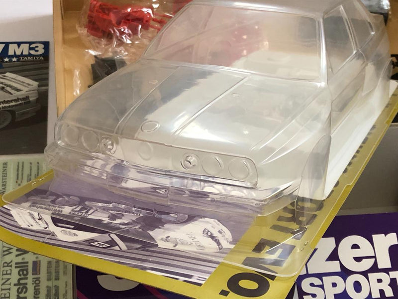 Load image into Gallery viewer, Used Tamiya 1/10 Schnitzer BMW M3 Sport Evo. TA01 Kit Unassembled Vintage 1992