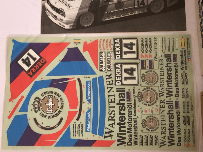 Load image into Gallery viewer, Used Tamiya 1/10 Schnitzer BMW M3 Sport Evo. TA01 Kit Unassembled Vintage 1992