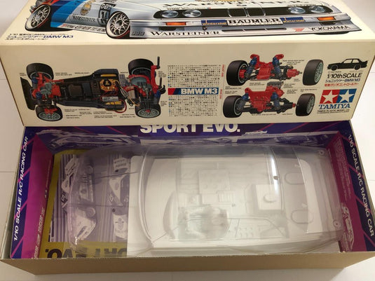 Used Tamiya 1/10 Schnitzer BMW M3 Sport Evo. TA01 Kit Unassembled Vintage 1992