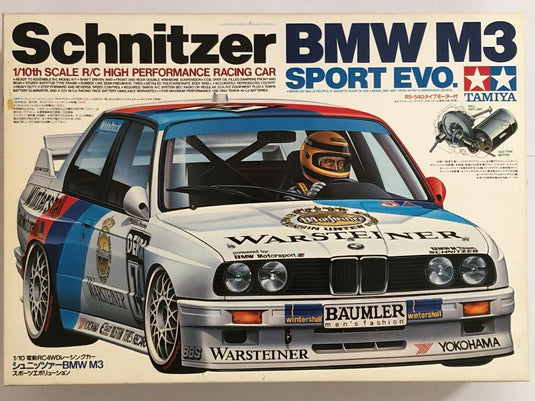 Used Tamiya 1/10 Schnitzer BMW M3 Sport Evo. TA01 Kit Unassembled Vintage 1992