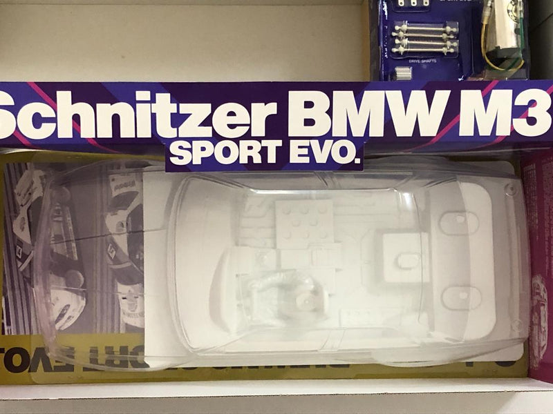 Load image into Gallery viewer, Used Tamiya 1/10 Schnitzer BMW M3 Sport Evo. TA01 Kit Unassembled Vintage 1992
