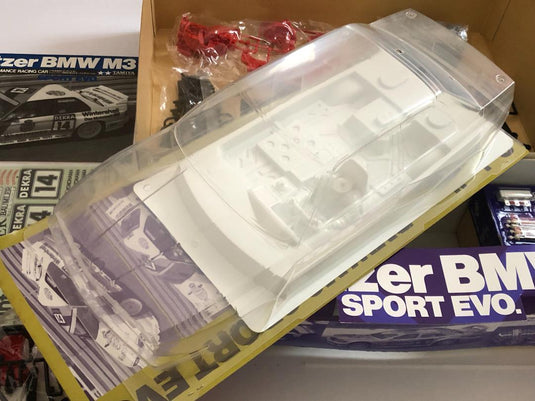 Used Tamiya 1/10 Schnitzer BMW M3 Sport Evo. TA01 Kit Unassembled Vintage 1992