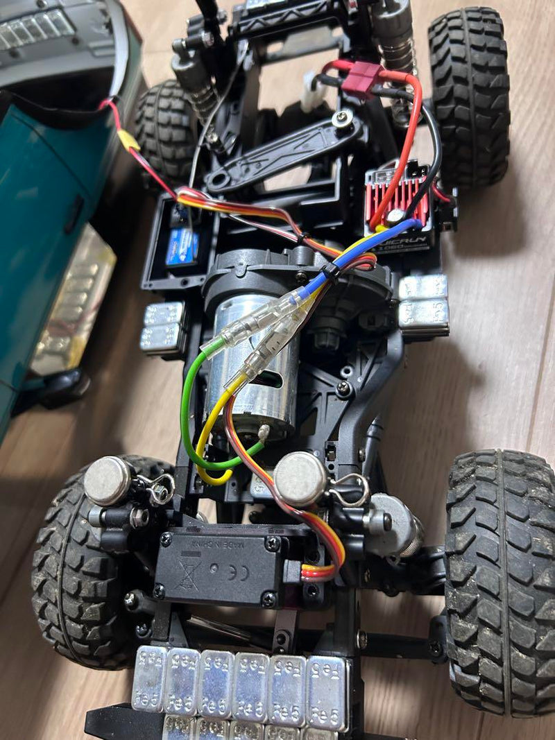 Load image into Gallery viewer, Used Tamiya CC-02 Bronco 2021 Custom Crawler RC Car Used