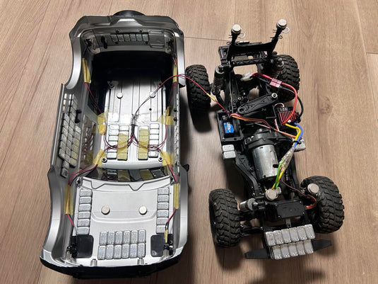 Used Tamiya CC-02 Bronco 2021 Custom Crawler RC Car Used