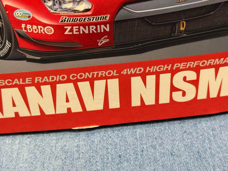 Chargez l'image dans la visionneuse de la galerie, Used Tamiya Xanavi Nismo GT-R R35 1/10 TB-03 Chassis RC Car Kit Unused