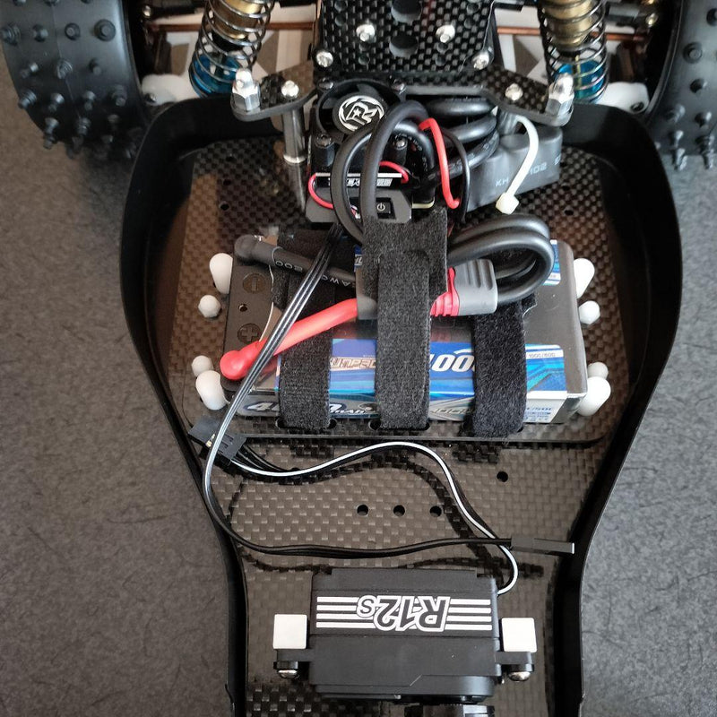 Chargez l'image dans la visionneuse de la galerie, Used Tamiya Super Astute Full Custom Unused with Electronics and Carbon Chassis