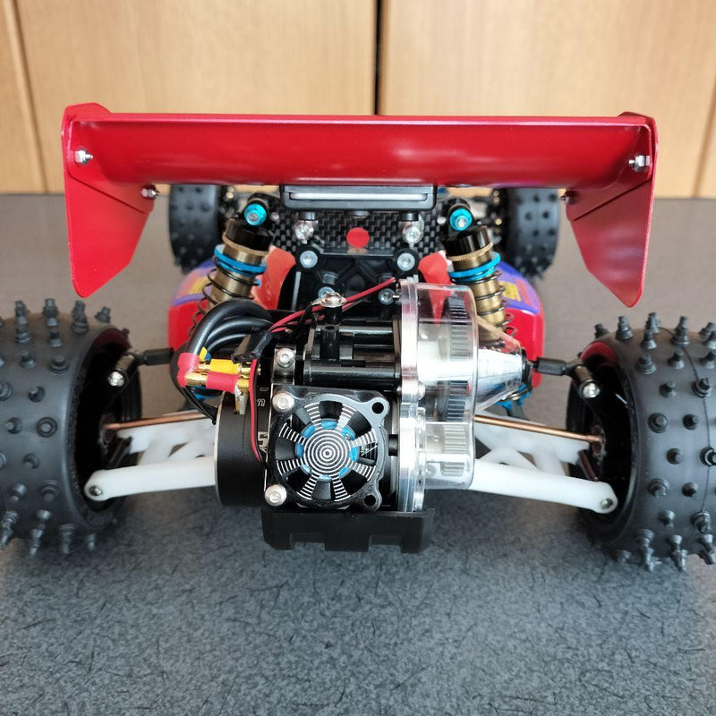 Chargez l'image dans la visionneuse de la galerie, Used Tamiya Super Astute Full Custom Unused with Electronics and Carbon Chassis