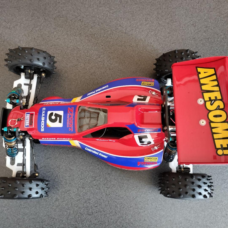Chargez l'image dans la visionneuse de la galerie, Used Tamiya Super Astute Full Custom Unused with Electronics and Carbon Chassis