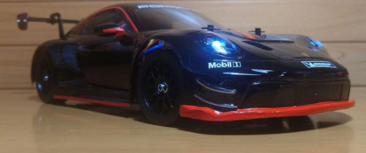 Used Tamiya Porsche 911 GT3 R 992 TT-02 Assembled Full Set with Sanwa MX-6 Unused