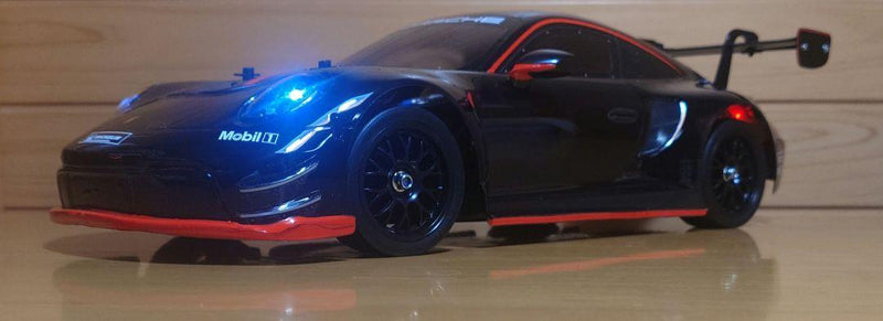 Load image into Gallery viewer, Used Tamiya Porsche 911 GT3 R 992 TT-02 Assembled Full Set with Sanwa MX-6 Unused