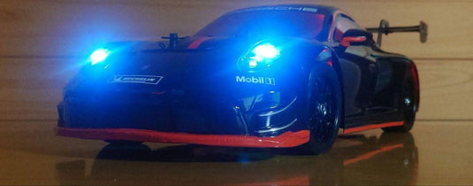 Used Tamiya Porsche 911 GT3 R 992 TT-02 Assembled Full Set with Sanwa MX-6 Unused