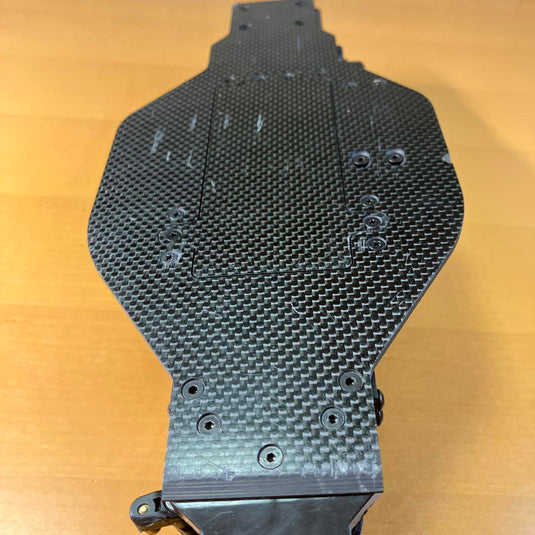 Used Tamiya DF-03 Carbon Conversion Chassis with Spare Gearbox