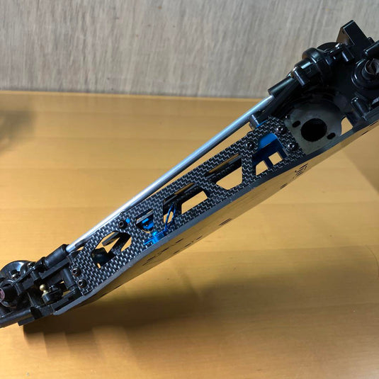 Used Tamiya DF-03 Carbon Conversion Chassis with Spare Gearbox