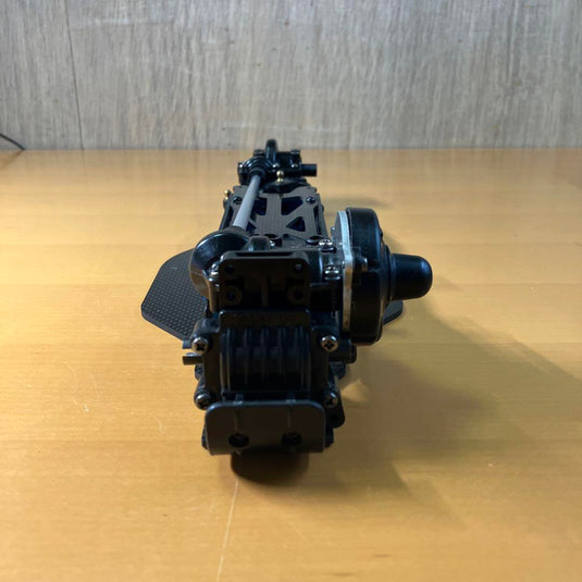 Used Tamiya DF-03 Carbon Conversion Chassis with Spare Gearbox