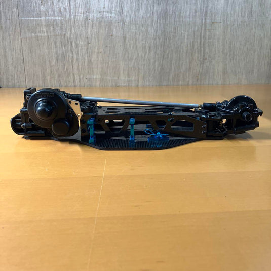 Used Tamiya DF-03 Carbon Conversion Chassis with Spare Gearbox