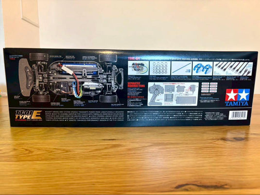 Used Tamiya 1/10 Lamborghini Countach LP500S Unassembled Kit with LED
