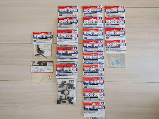 Used Tamiya TA07 Assembled Unused with New Electronics and Many Option Parts