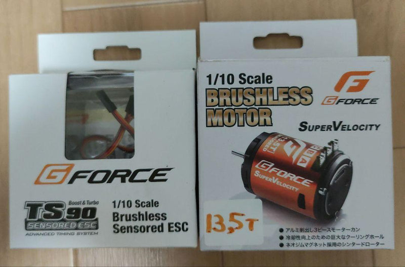 Load image into Gallery viewer, Used Tamiya TA05 IFS Chassis with G-Force Motor & Blazer DSSS 2.4GHz Radio