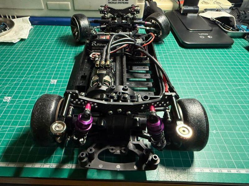 Chargez l'image dans la visionneuse de la galerie, Used Tamiya TT-01 2WD Drift Conversion with S14 Silvia Body Assembled