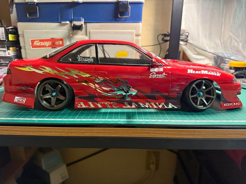 Chargez l'image dans la visionneuse de la galerie, Used Tamiya TT-01 2WD Drift Conversion with S14 Silvia Body Assembled