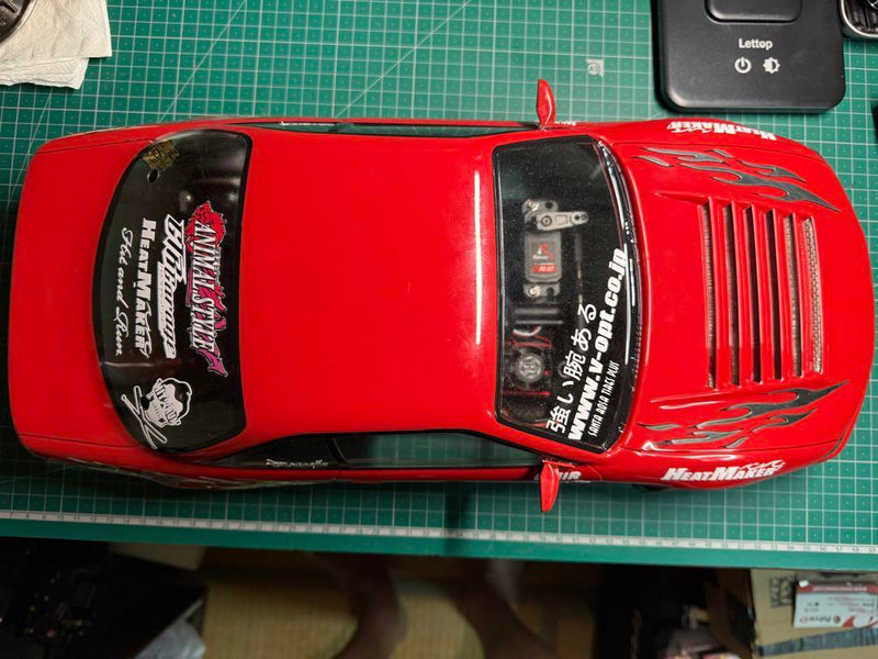 Chargez l'image dans la visionneuse de la galerie, Used Tamiya TT-01 2WD Drift Conversion with S14 Silvia Body Assembled