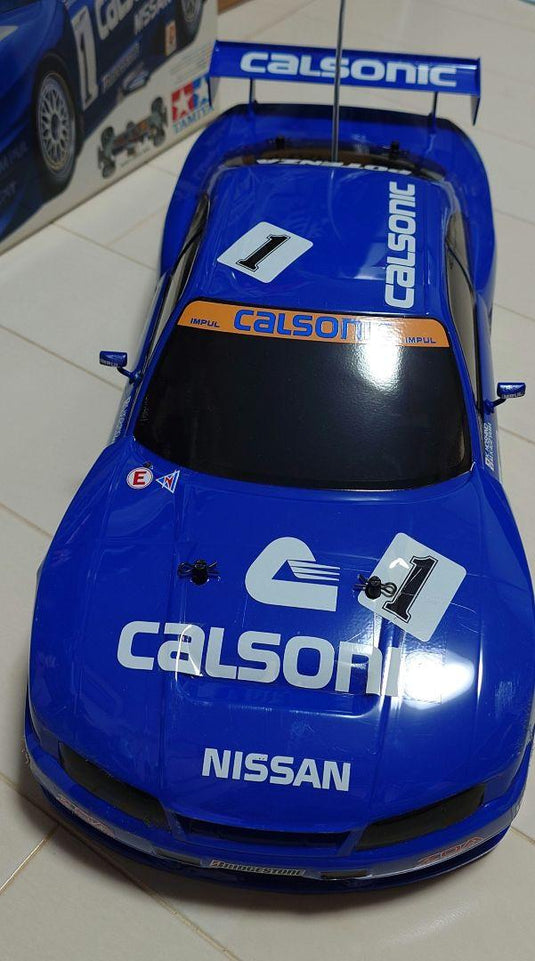 Used Tamiya Calsonic Skyline GT-R TL-01 Chassis RC Car Body Only