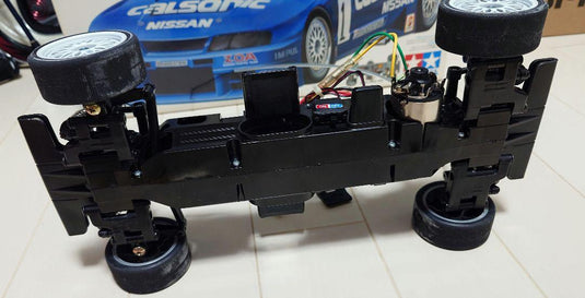 Used Tamiya Calsonic Skyline GT-R TL-01 Chassis RC Car Body Only