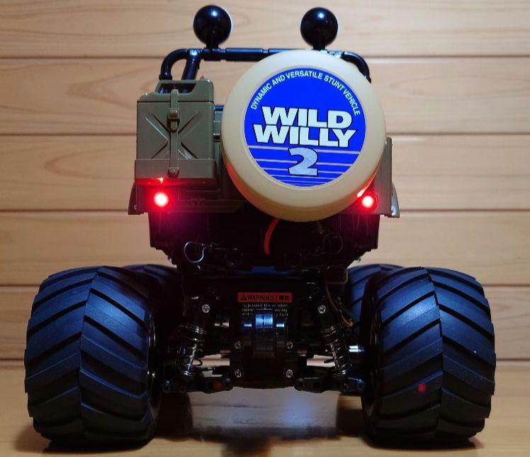 Chargez l'image dans la visionneuse de la galerie, Used Tamiya XB Wild Willy 2 Buffalo Custom with LED Lights Full Set Unused