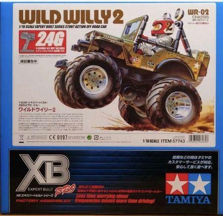 Chargez l'image dans la visionneuse de la galerie, Used Tamiya XB Wild Willy 2 Buffalo Custom with LED Lights Full Set Unused