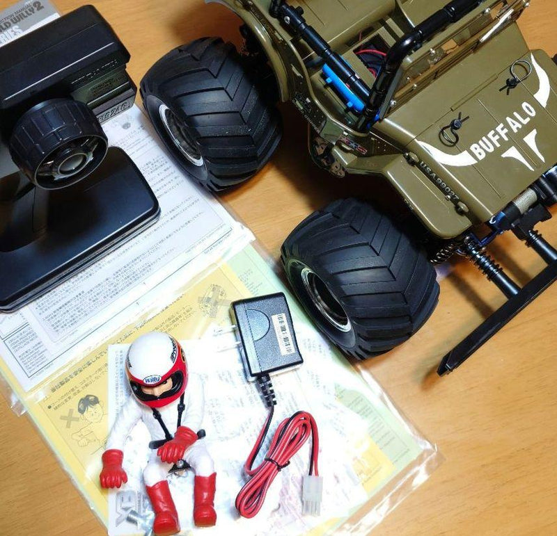 Chargez l'image dans la visionneuse de la galerie, Used Tamiya XB Wild Willy 2 Buffalo Custom with LED Lights Full Set Unused