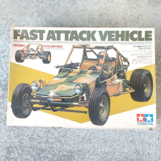Used Tamiya Attack Buggy Vintage 1984 Unassembled Kit