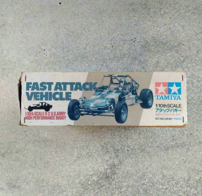 Load image into Gallery viewer, Used Tamiya Attack Buggy Vintage 1984 Unassembled Kit