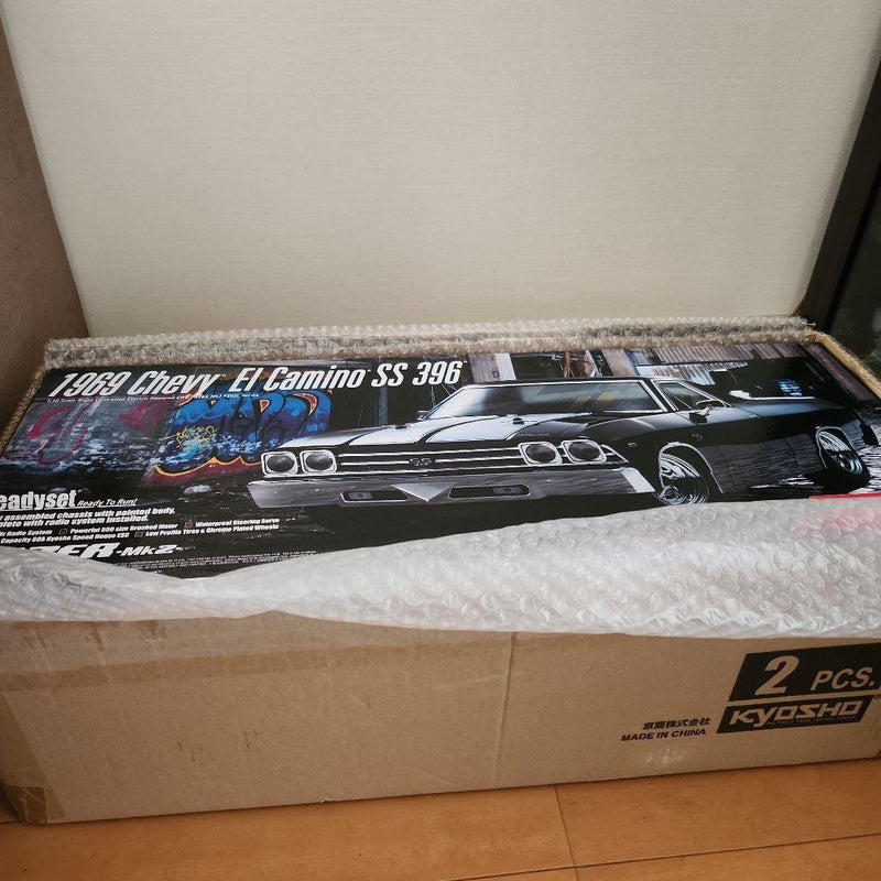 Laden Sie das Bild in Galerie -Viewer, Kyosho El Camino SS 396 1/10 EP 4WD Fazer MK2 FZ02L ReadySet Unused - Used
